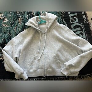 Hollister Boxy Cropped Hoodie